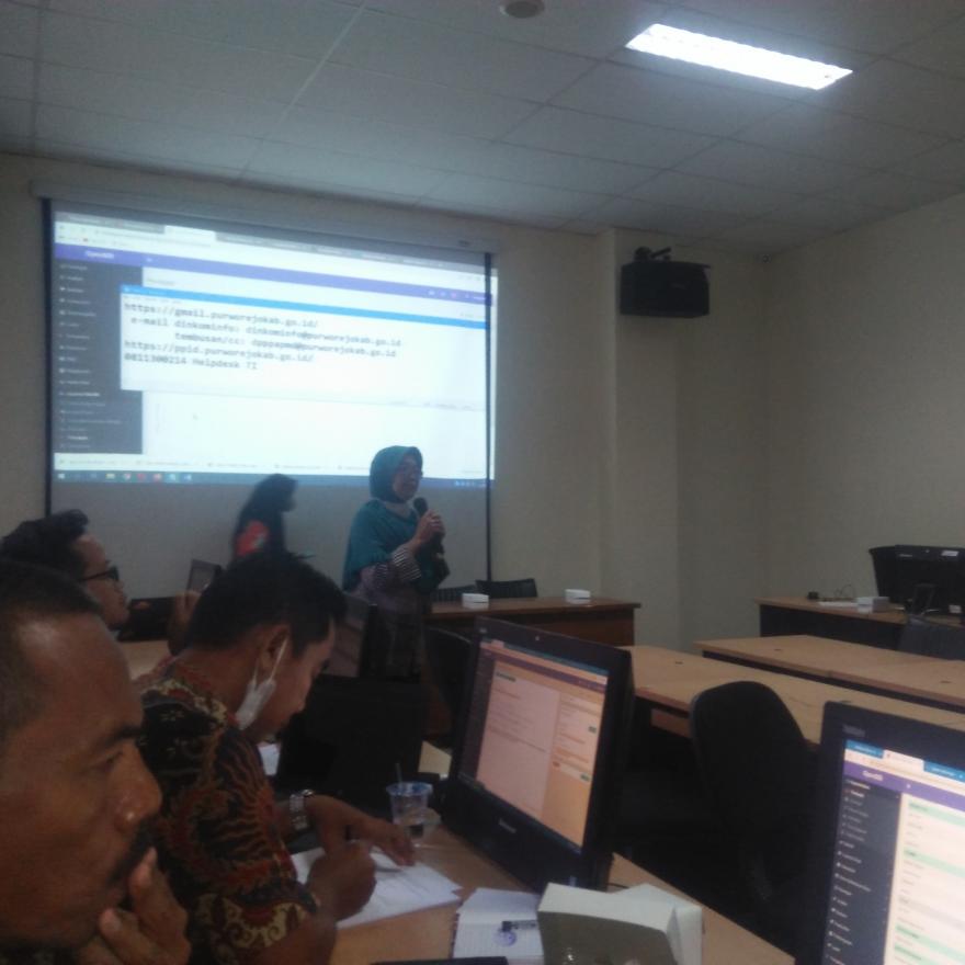 16 Desa mengikuti Pelatihan membuat Website desa